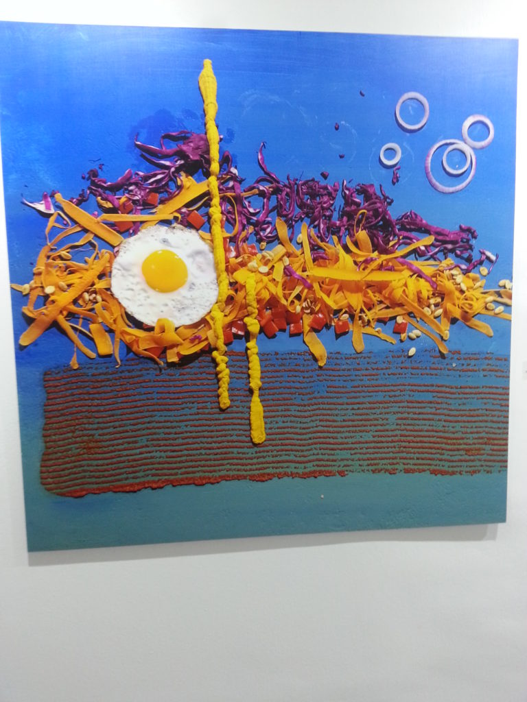 Art at Rele Galleries by Tiyan Alile and by Kelechi Amadiobi - "Heatwaves"