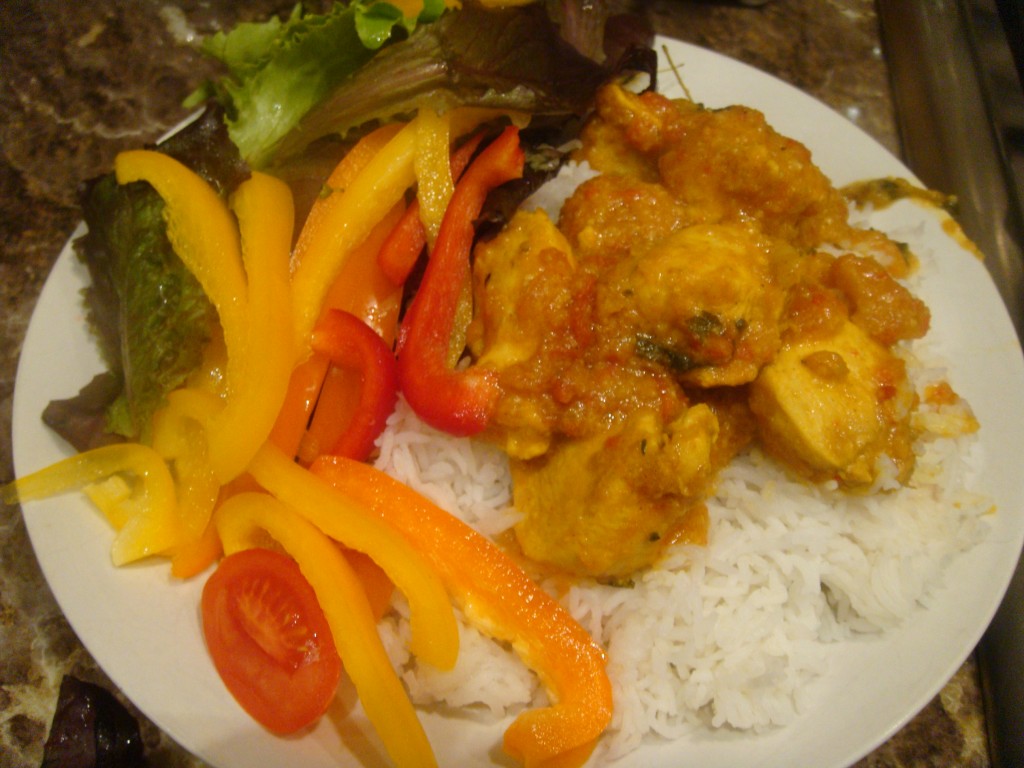 Chicken curry thyme! My Burnt Orange