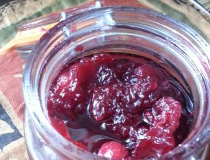 Mulled Hibiscus Cranberry Sauce
