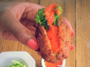 Koose or Akara, Savoury Fried Bean Cakes