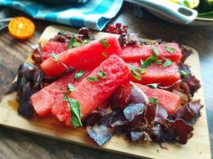 Watermelon and Biltong Salad