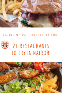 21 Restaurants Nairobi